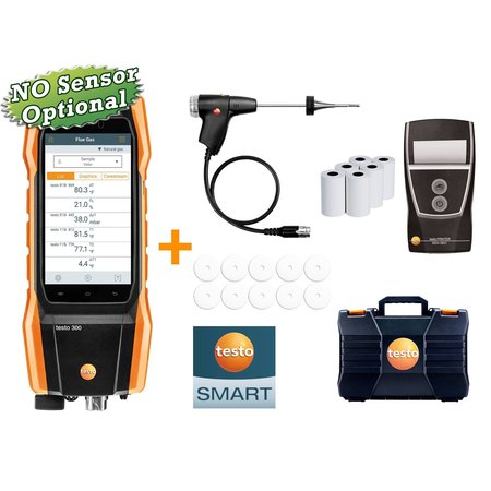 Testo Testo 300 LL, Commercial Combustion Analyzer kit 0564 3004 93